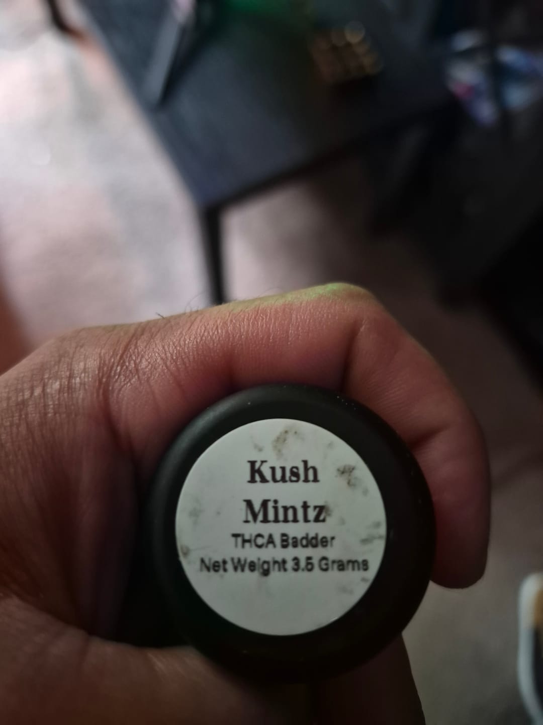 Customer photo review of Kush Mintz | THCA Badder