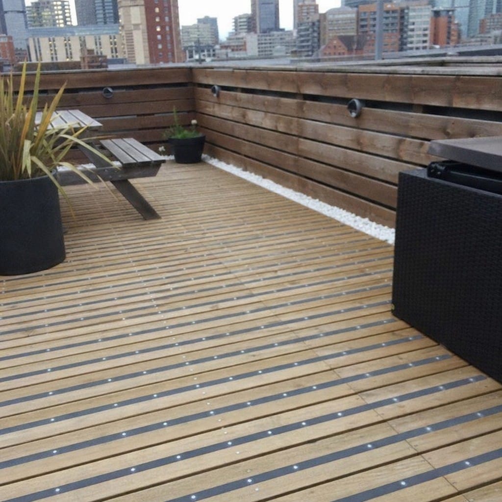 Customer photo review of GRP Decking Strip 90mm Non Slip 1m 1.5m 3m Lengths