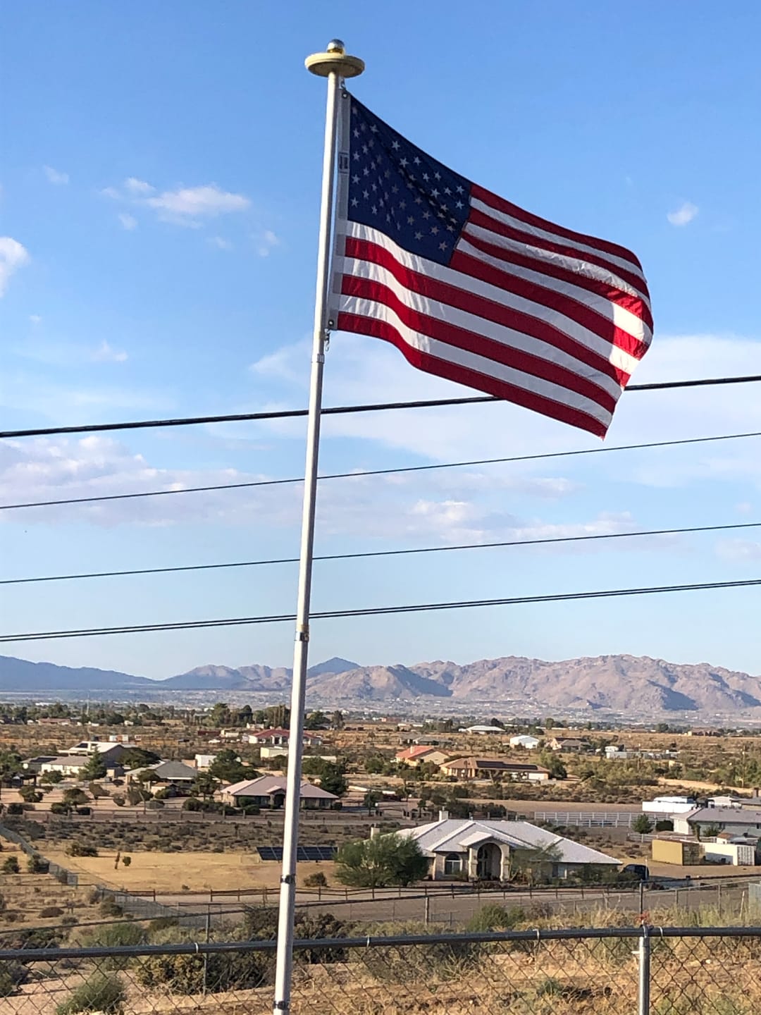Customer photo review of 3' x 5' American Flag