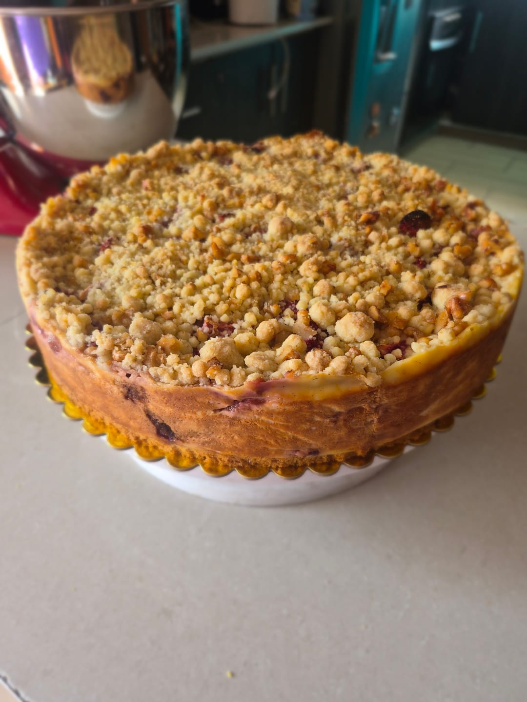 Customer photo review of Molde Torta de Aluminio Desmontable