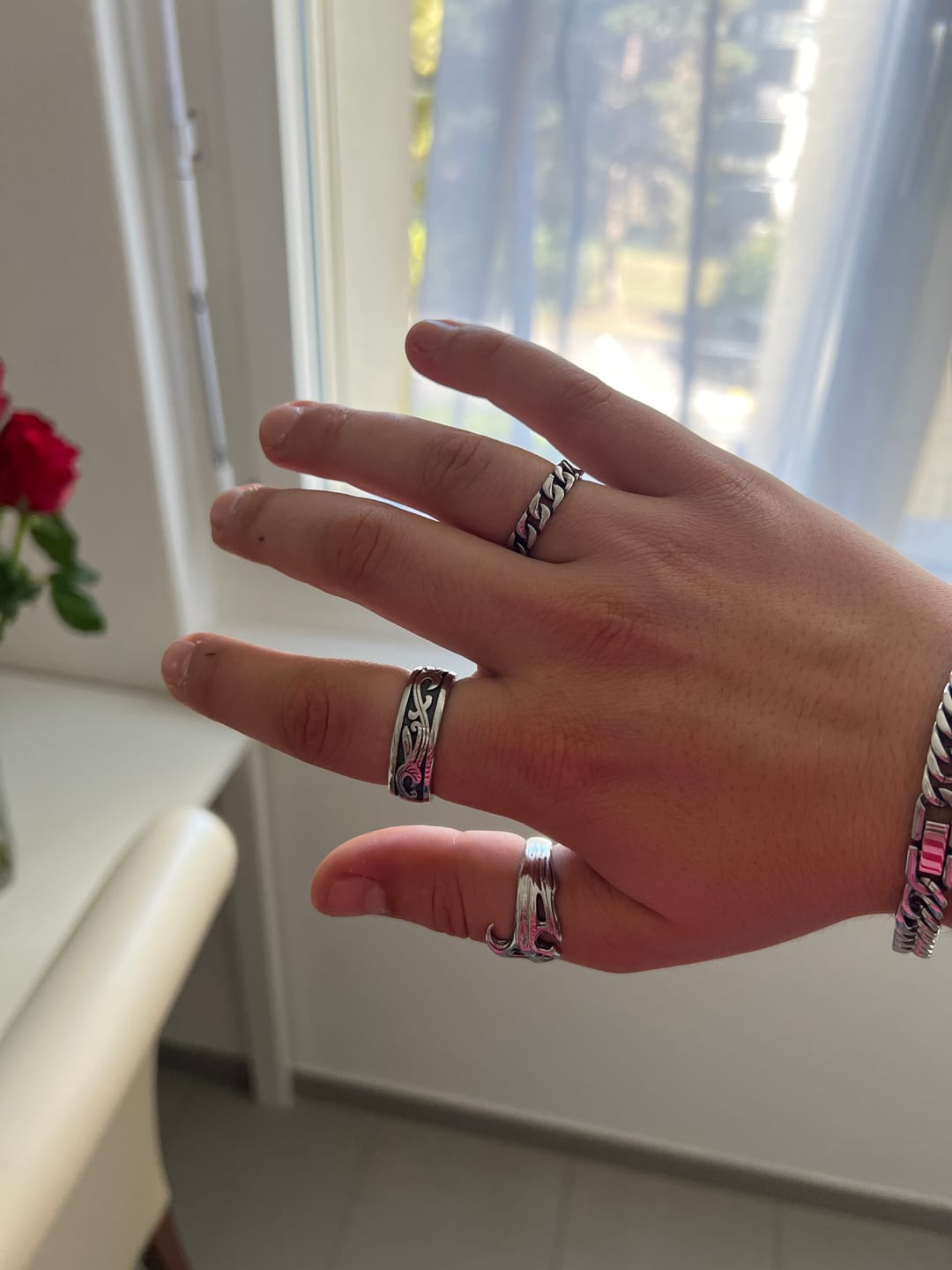 Customer photo review of Cuban Ring
