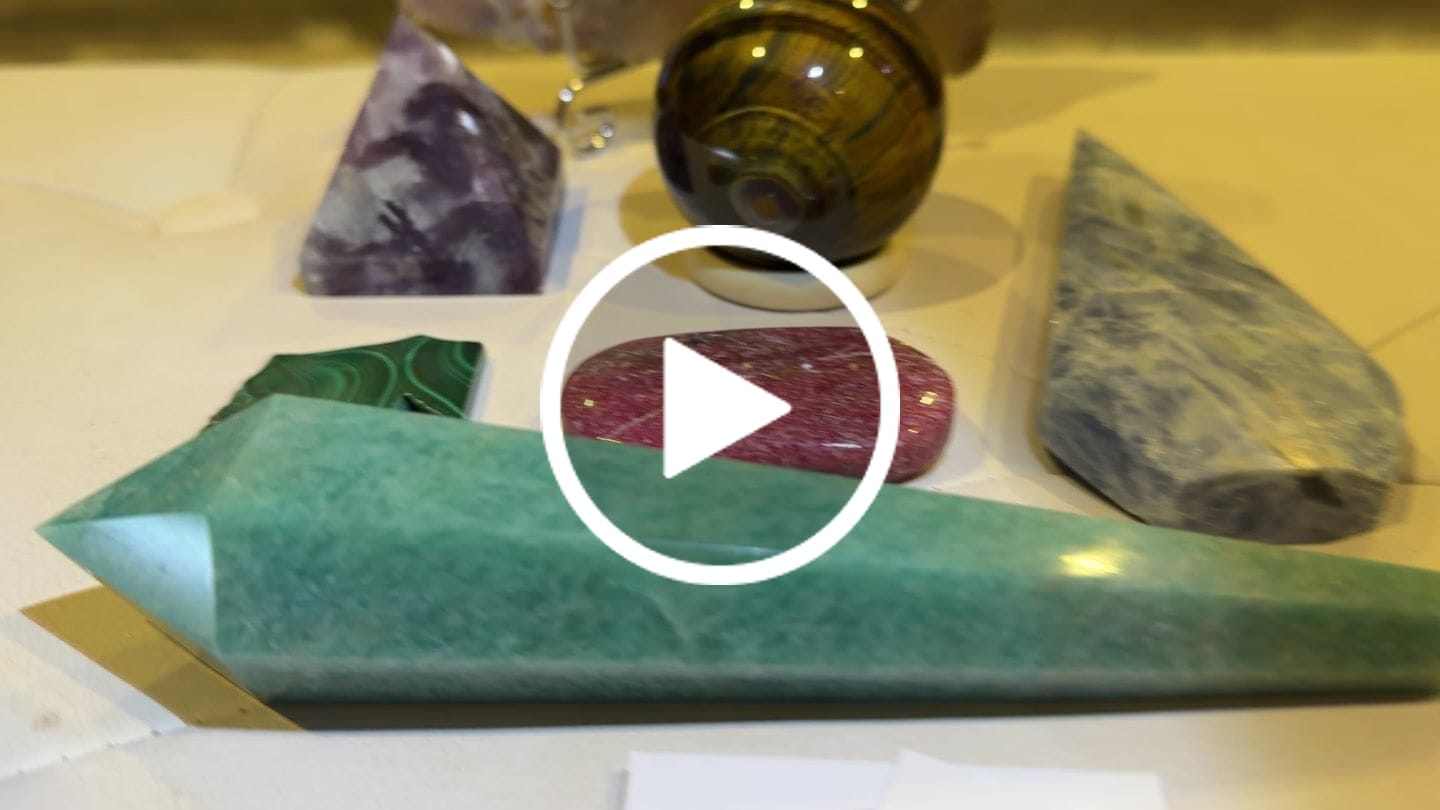 Customer video review of Imperfect Crystal Mystery Box