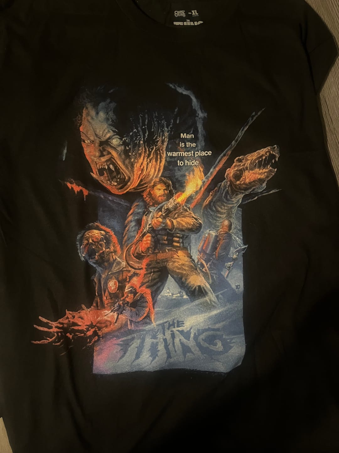 Customer photo review of THE THING: FROZEN HELL - T-SHIRT