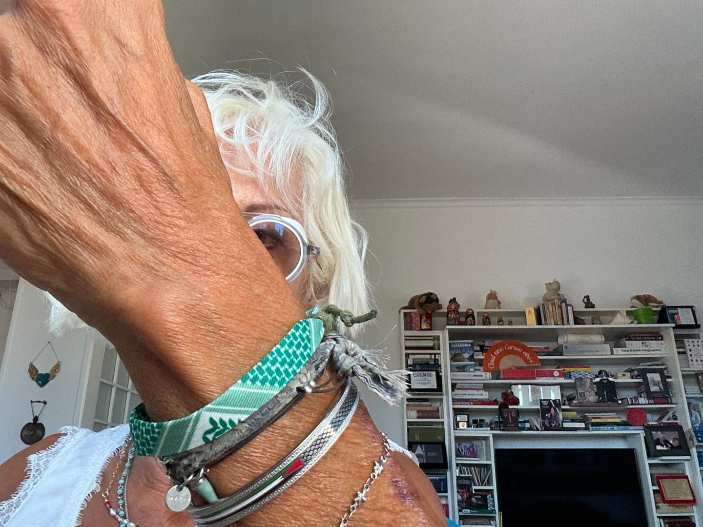 Customer photo review of Keffiyeh Bracelet