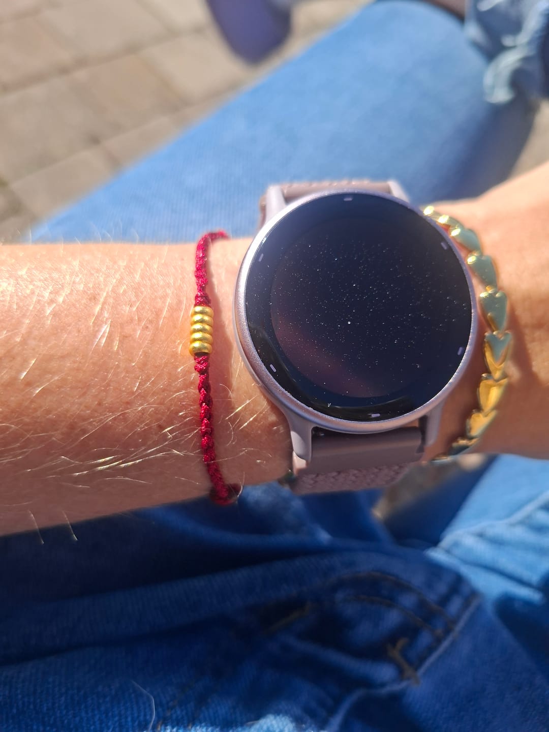 Customer photo review of Tibetisches Kraftarmband
