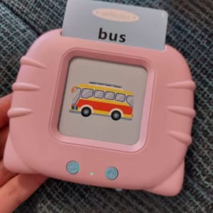 Customer photo review of MyFirstWords™ — Talking Flash Cards for Toddlers