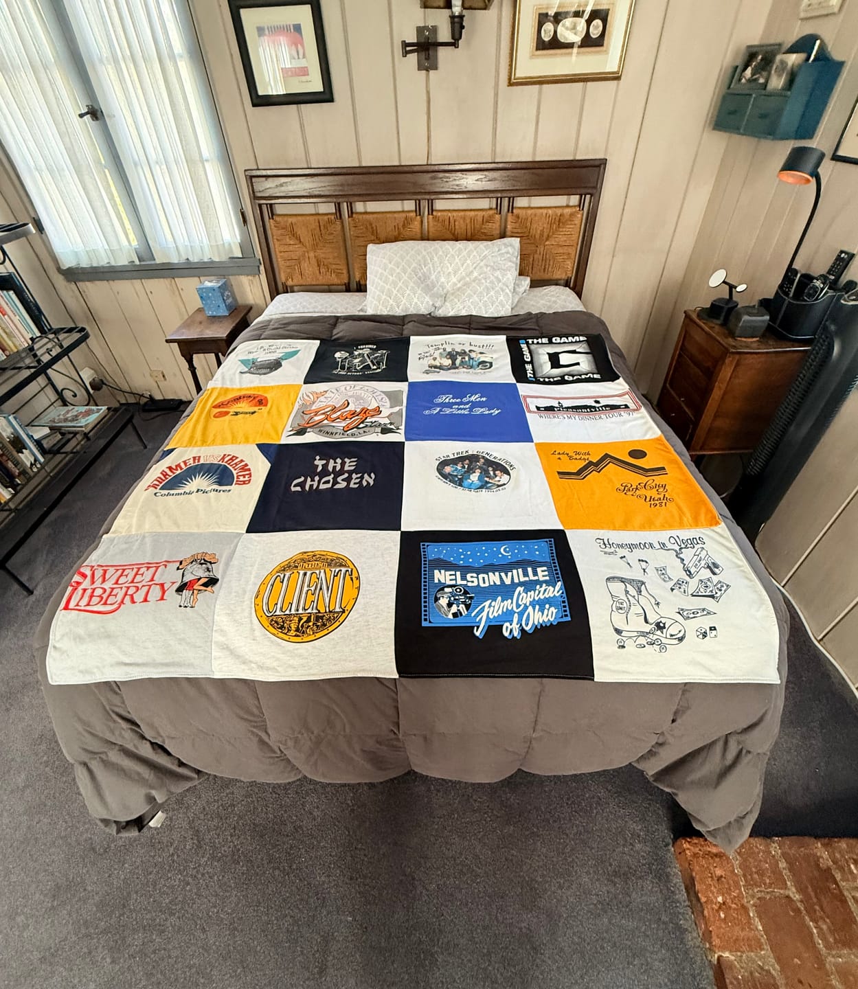 Customer photo review of Project Repat T-Shirt Quilt