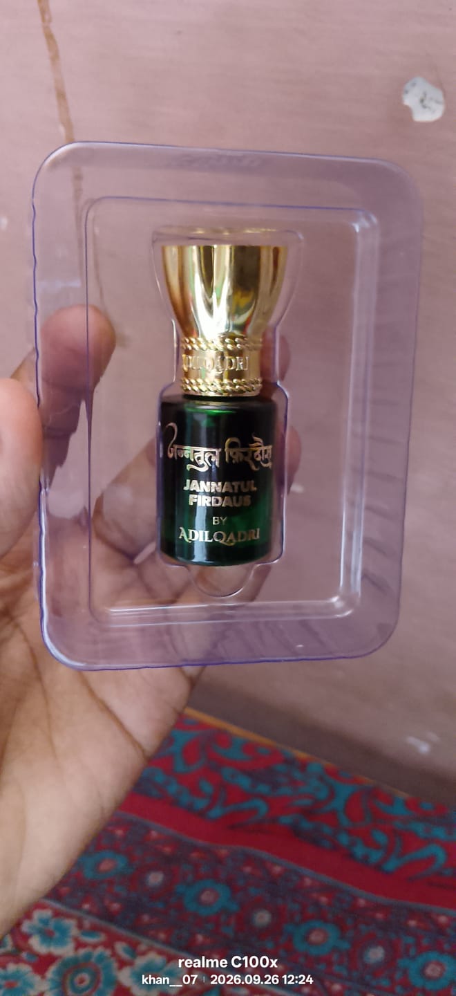 Customer photo review of Jannatul Firdaus Luxury Attar Perfume 5.5 ML