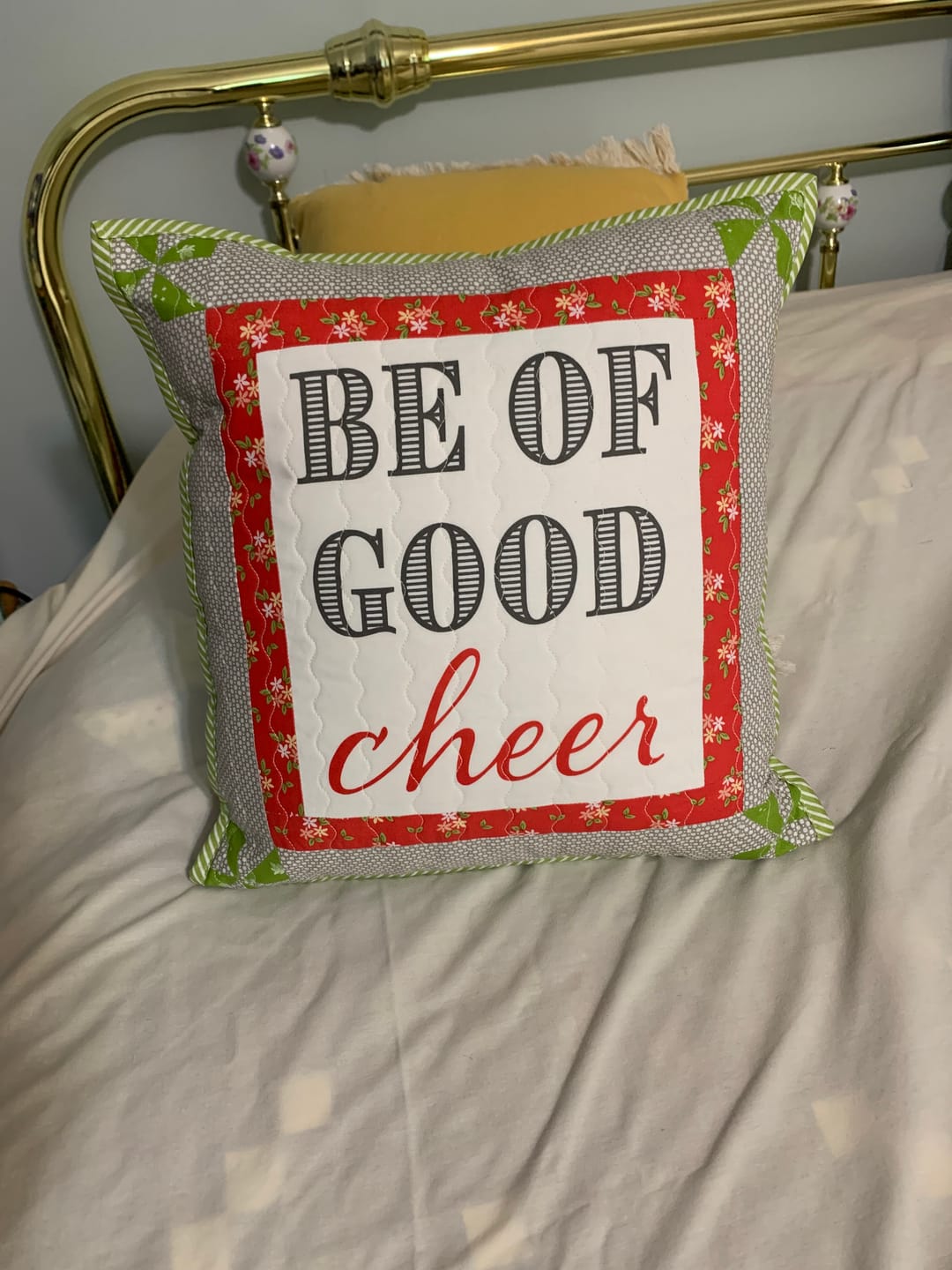 Customer photo review of Lapped Zipper for Pillow Back - FREE DOWNLOAD