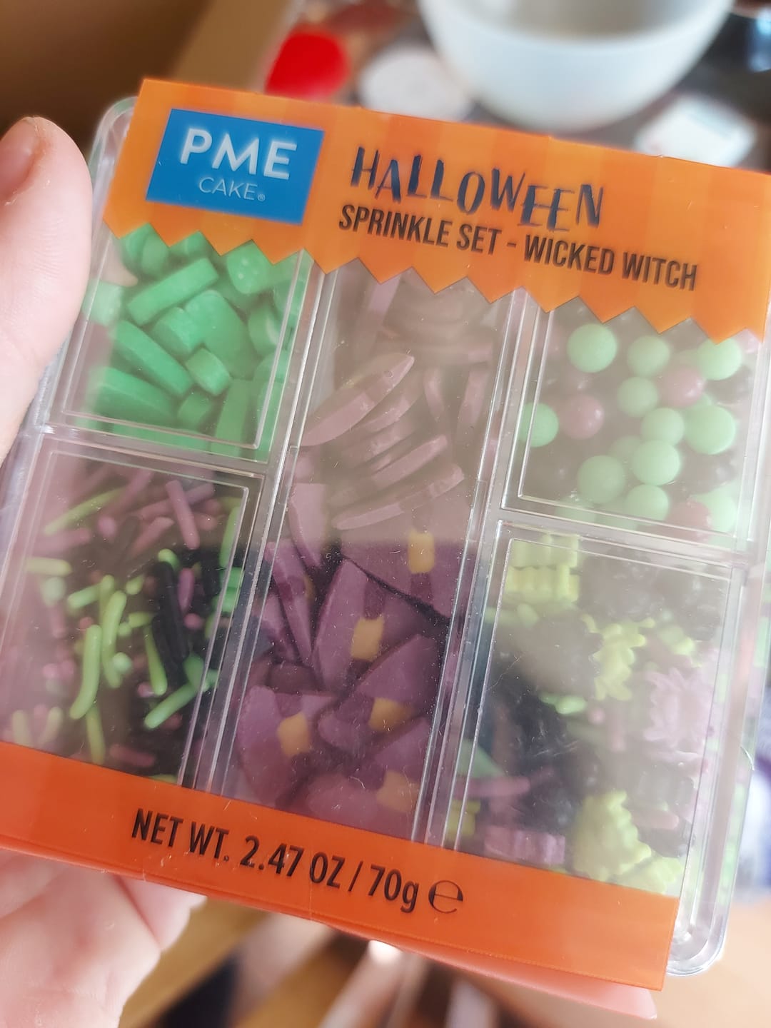 Customer photo review of Halloween Streuselmix Böse Hexe, 5-in-1