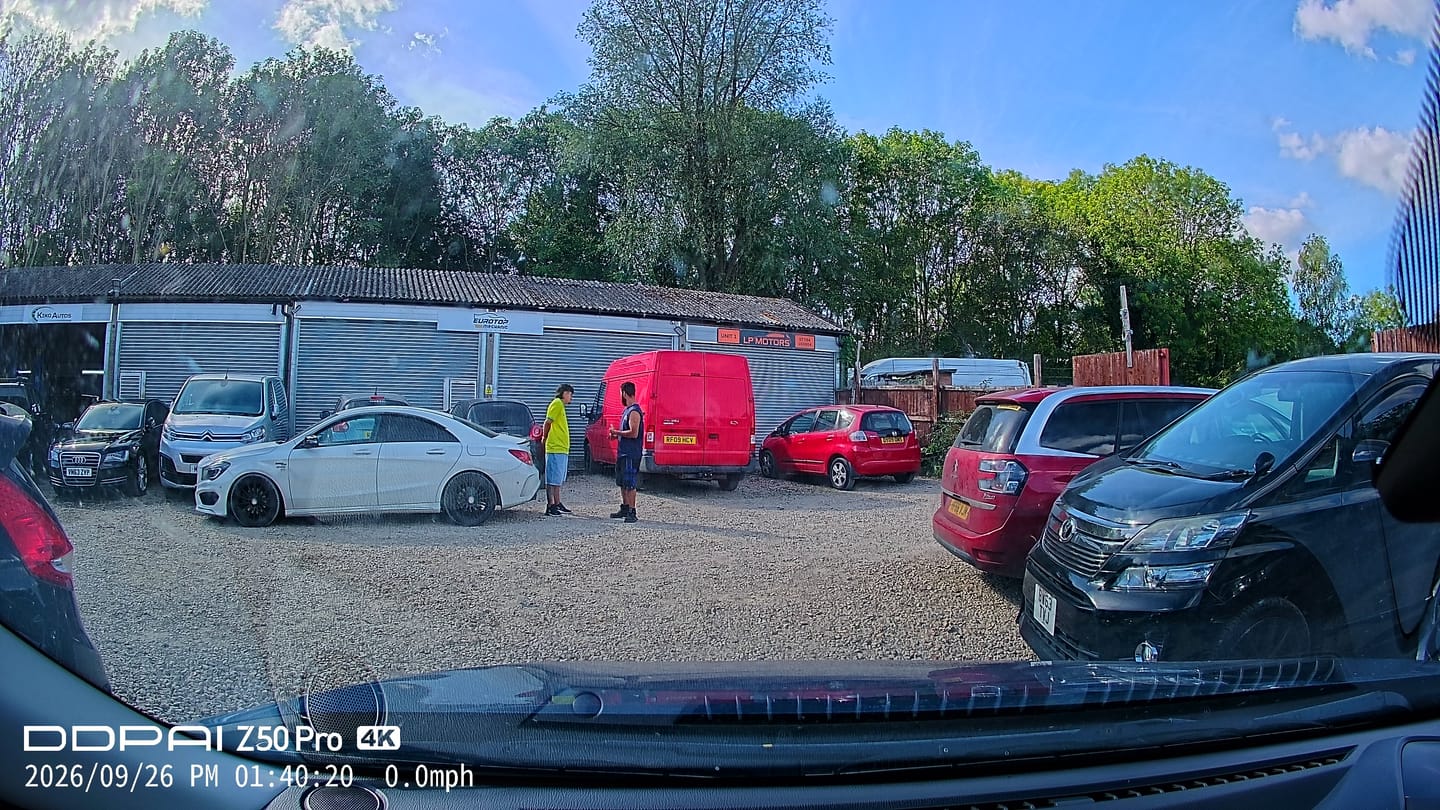 Customer photo review of Z50 Pro 4K Dash Cam