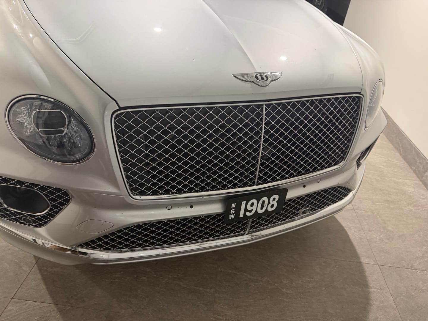 Customer photo review of Bentley Bentayga 4V FL 2021-Current - OEM Plinth Delete Kit (FRONT)