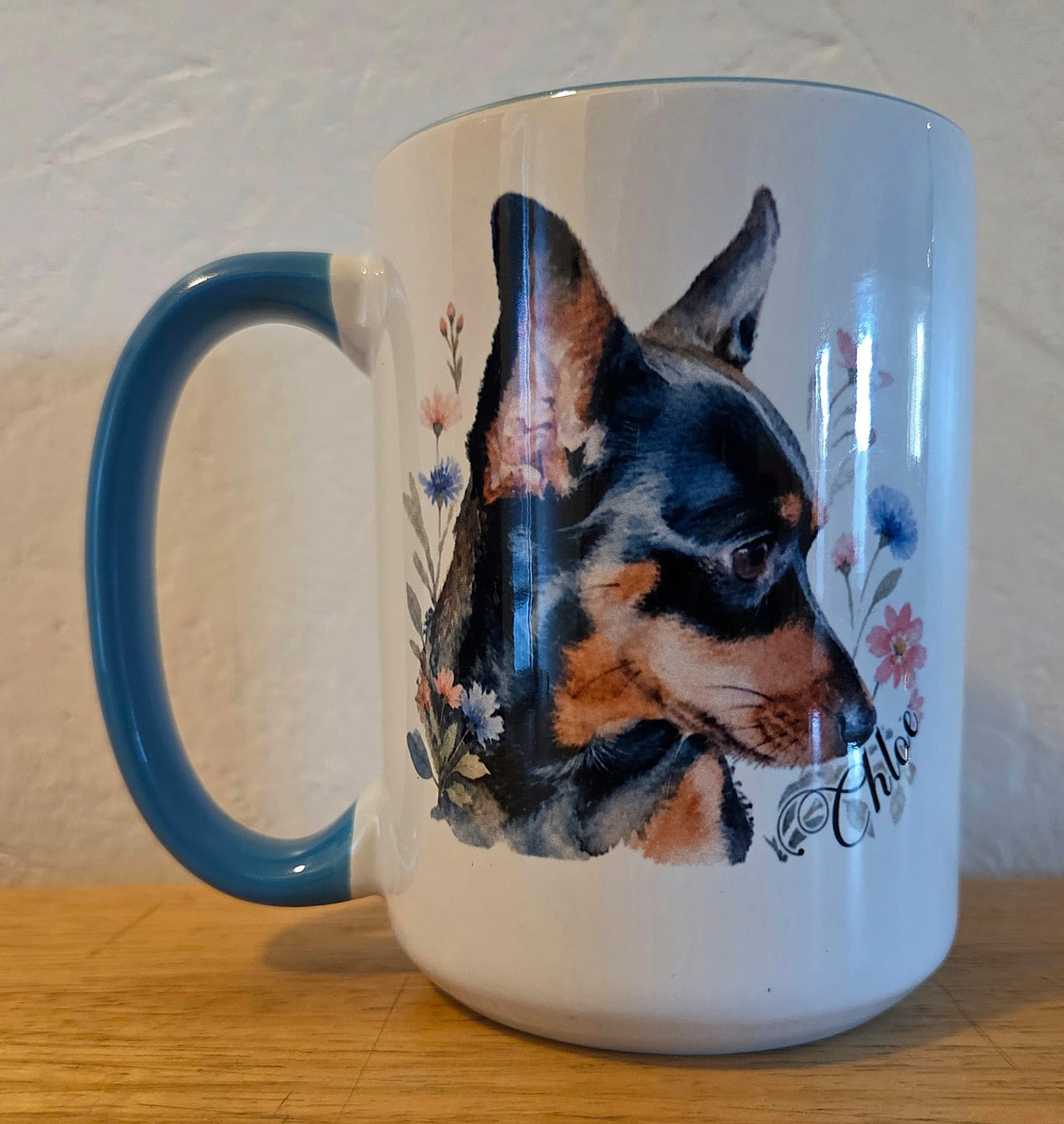 Customer photo review of Watercolor - Personalized Mug