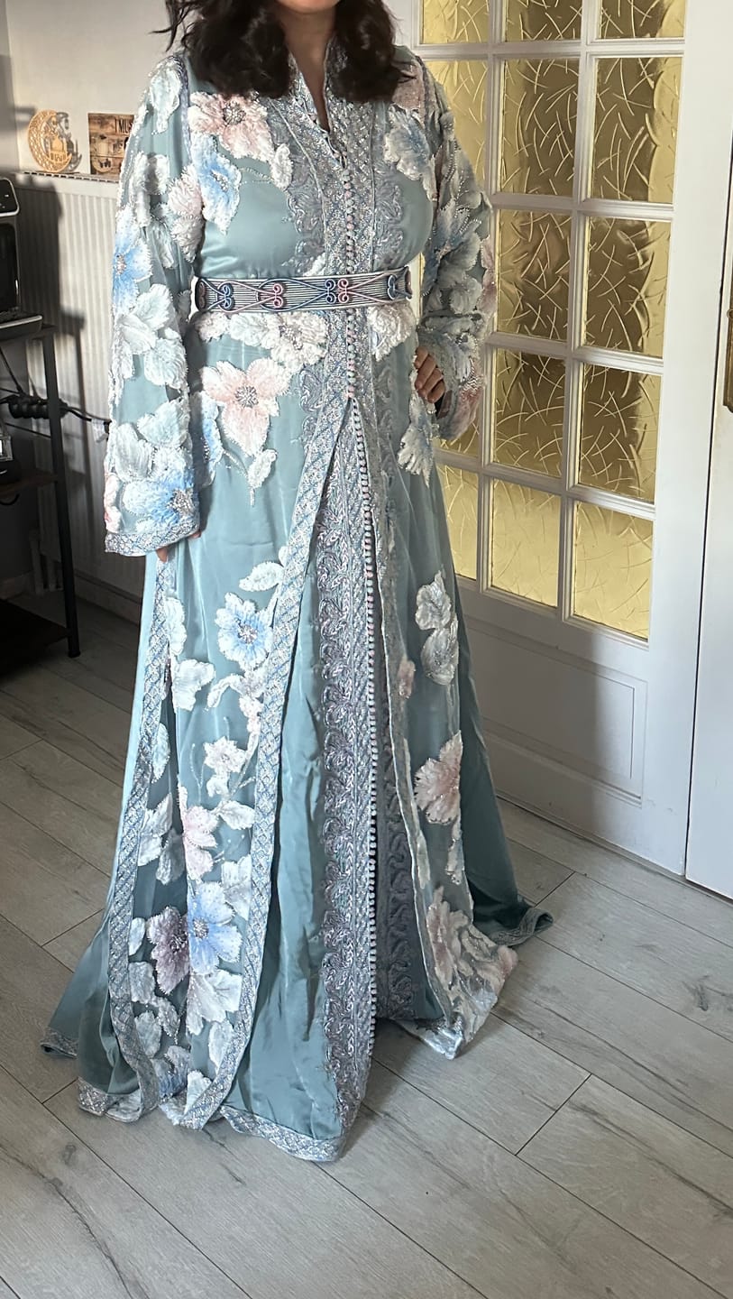 Customer photo review of FLORENCE POWDER BLUE