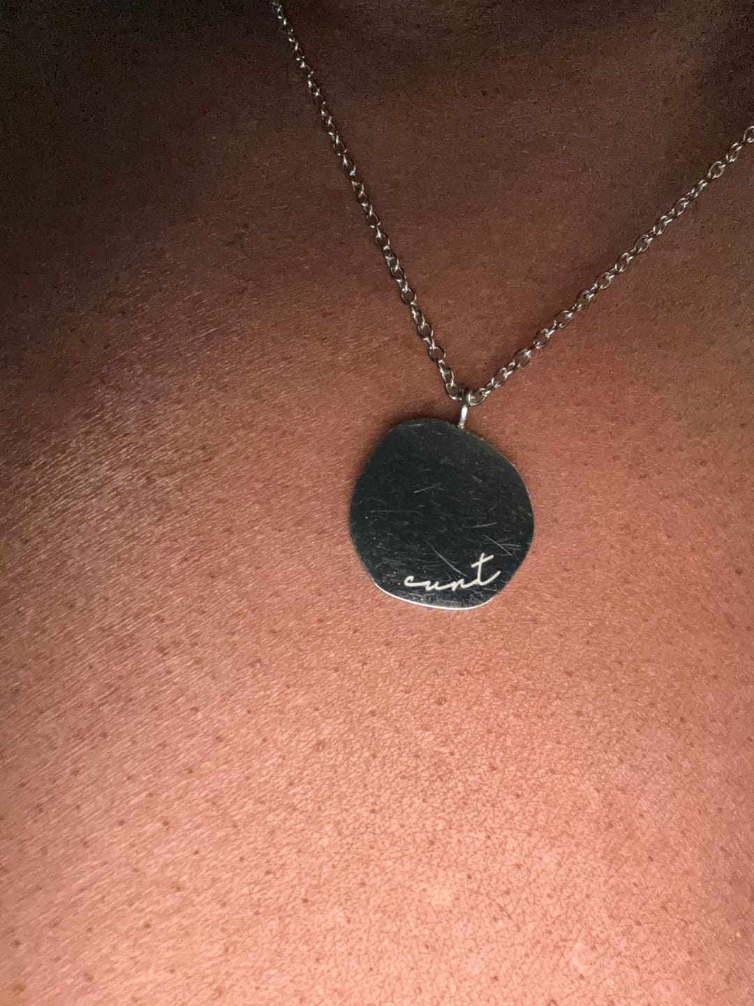 Customer photo review of Cunt Necklace