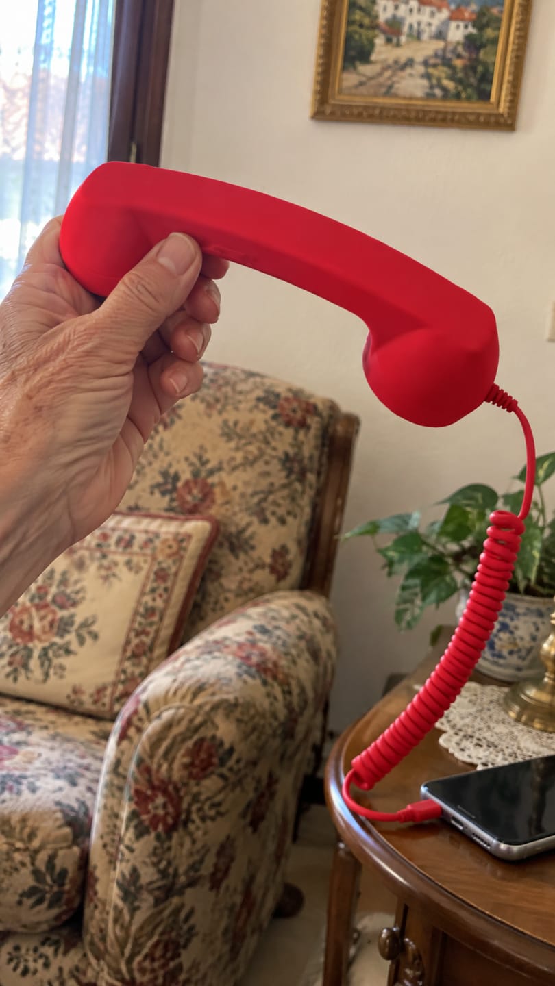 Customer photo review of Telefono de los 80s