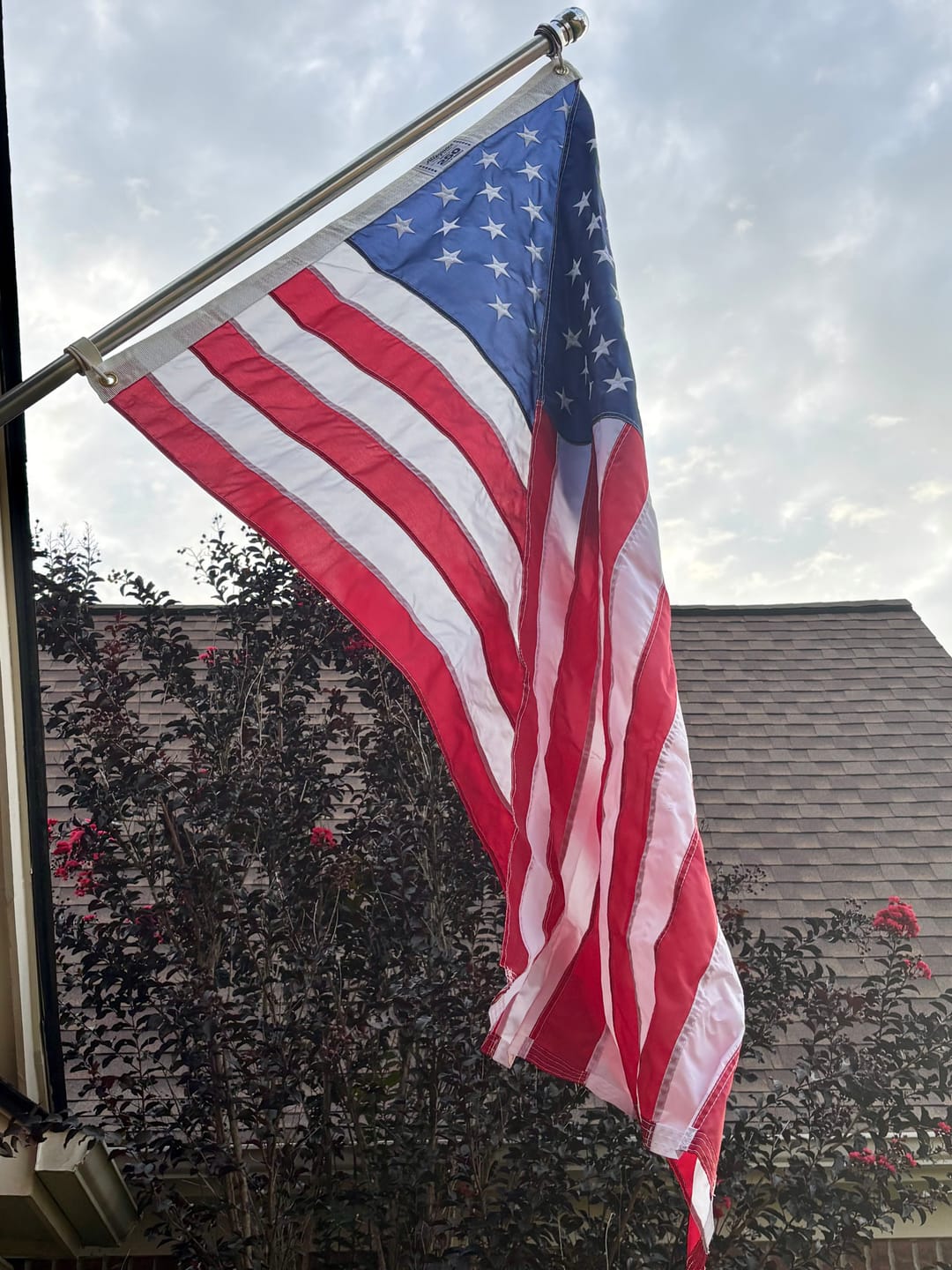 Customer photo review of 3' x 5' American Flag