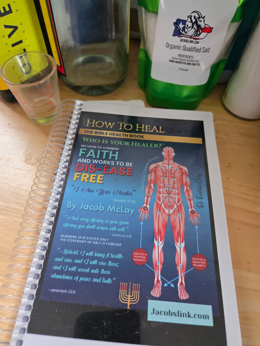 Customer photo review of Health Bible (Print + Digital) + Salt