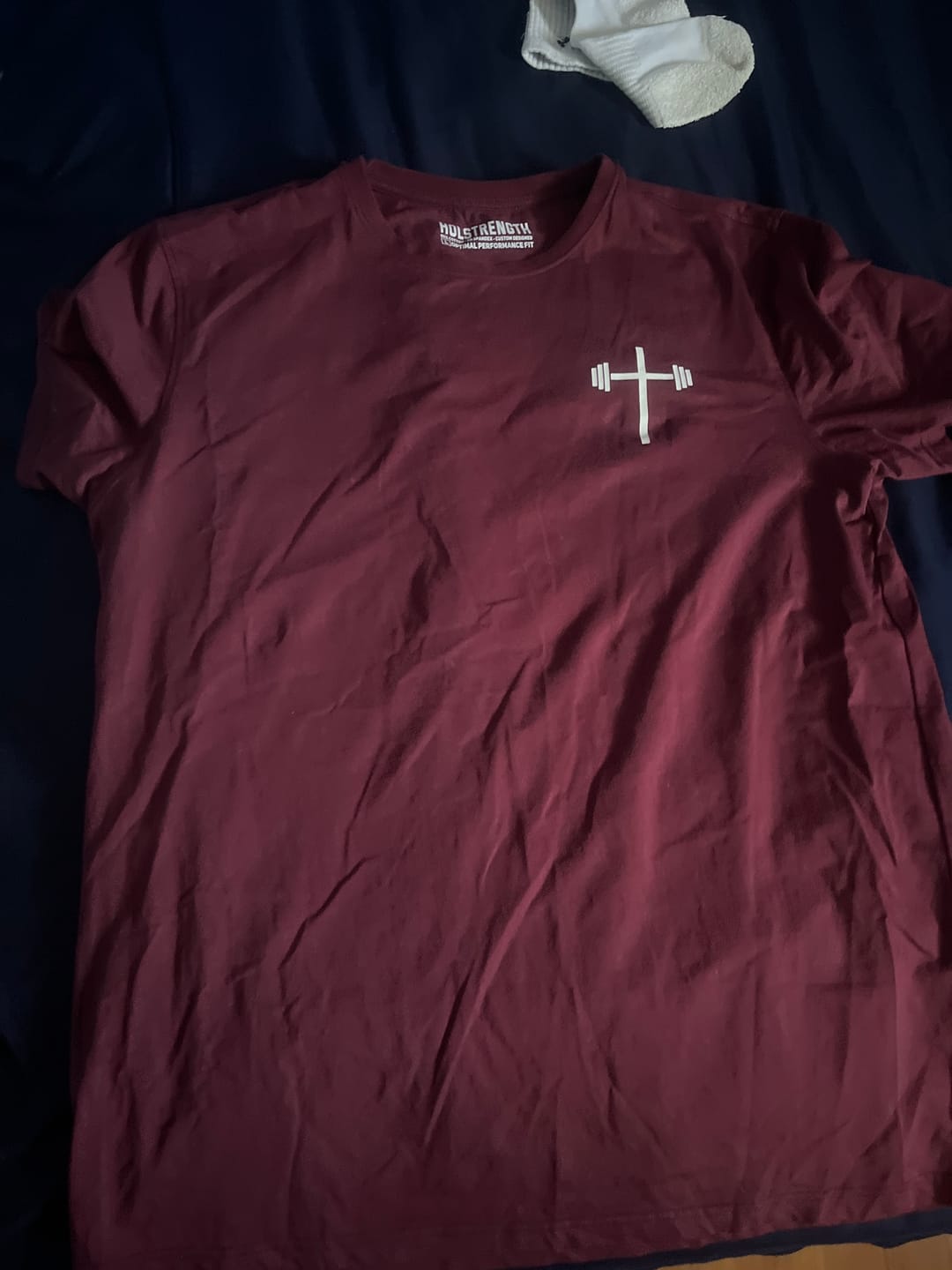 Customer photo review of Kingdom Performance Tee