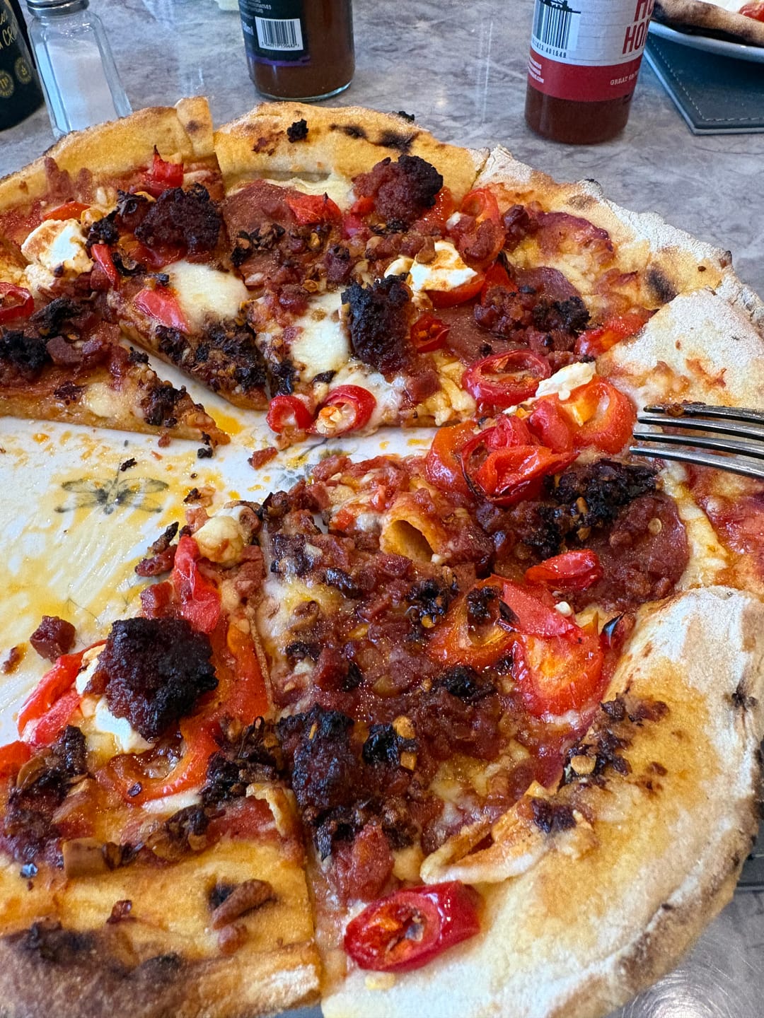 Customer photo review of Sourdough Pizza Bases