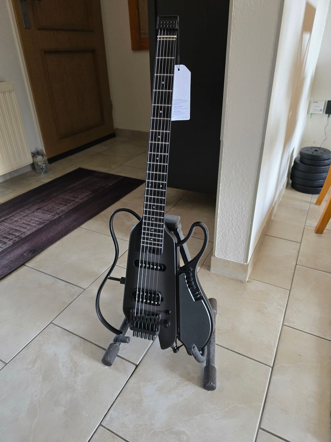 Customer photo review of Donner HUSH X LIVE Reisegitarre