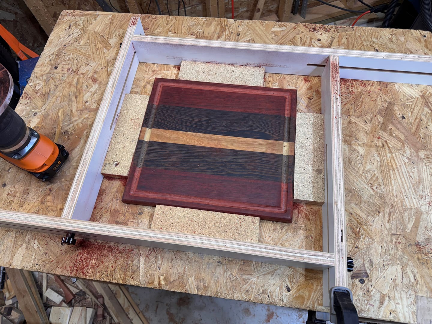 Customer photo review of Juice Groove Router Jig