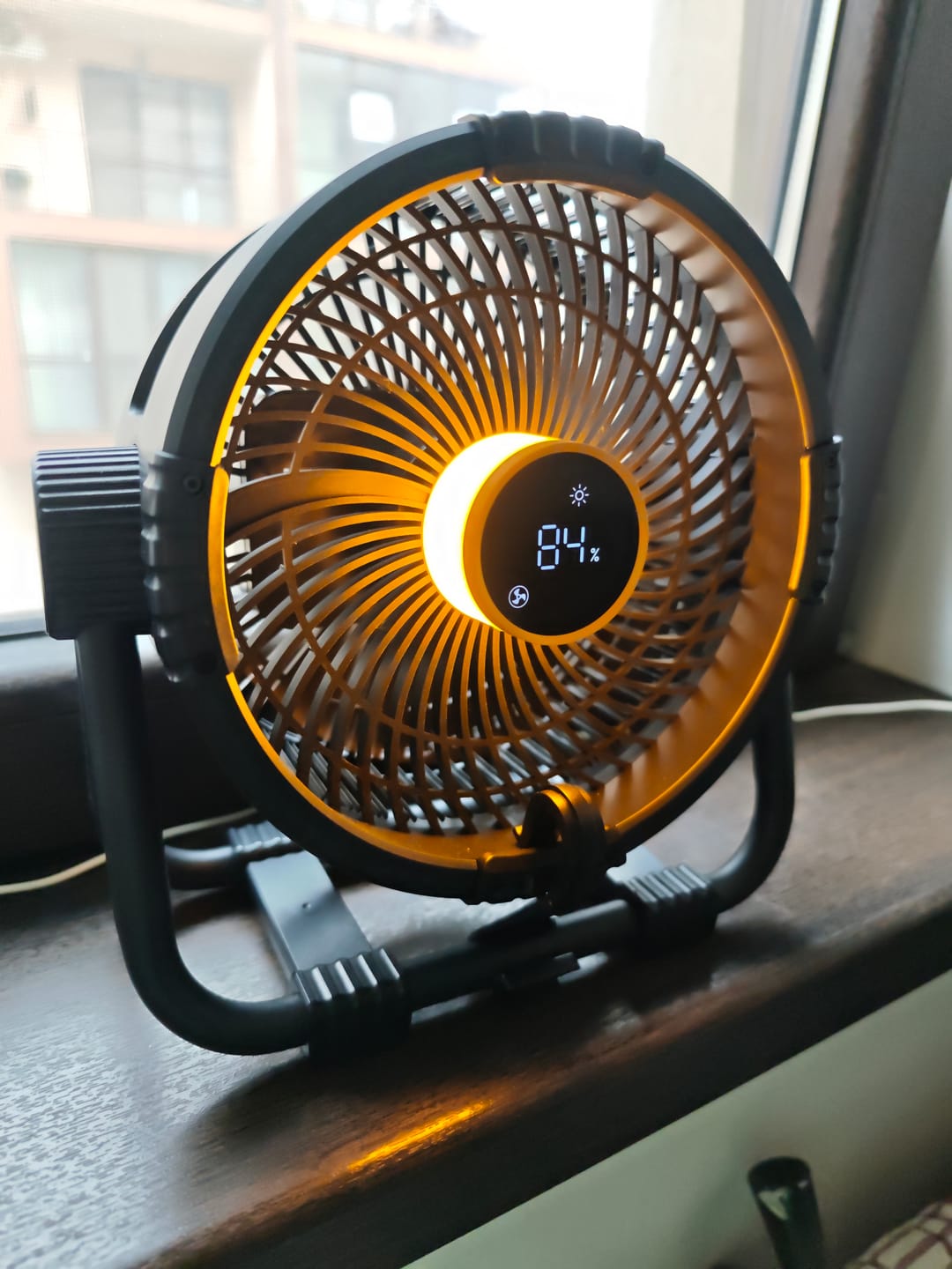 Customer photo review of BougeRV F01 Outdoor-Ventilator Schwarz
