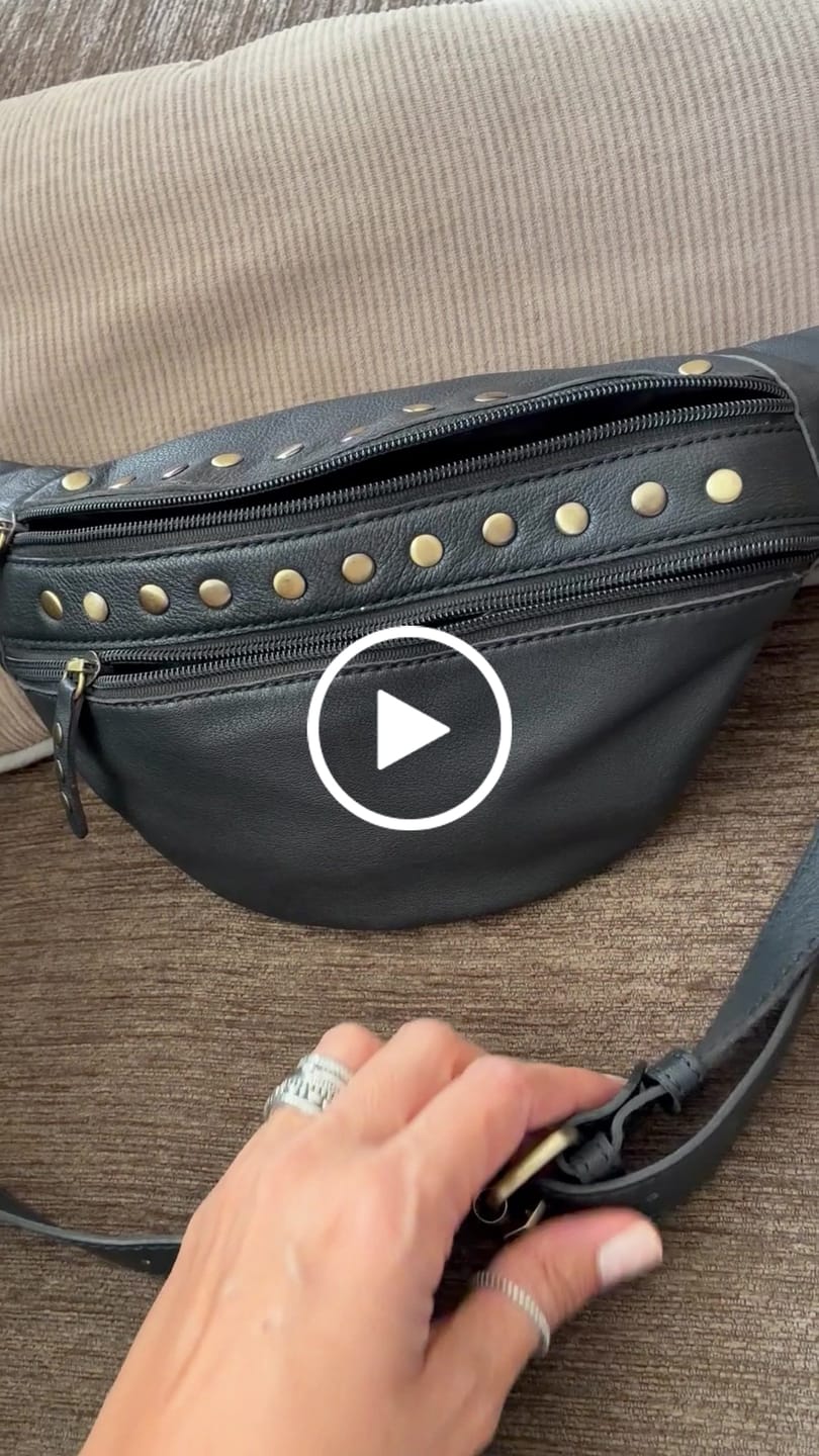 Customer video review of Riñonera "Special Premium RetroChic Black" · Piel · Pieza Exclusiva Núm. 19459