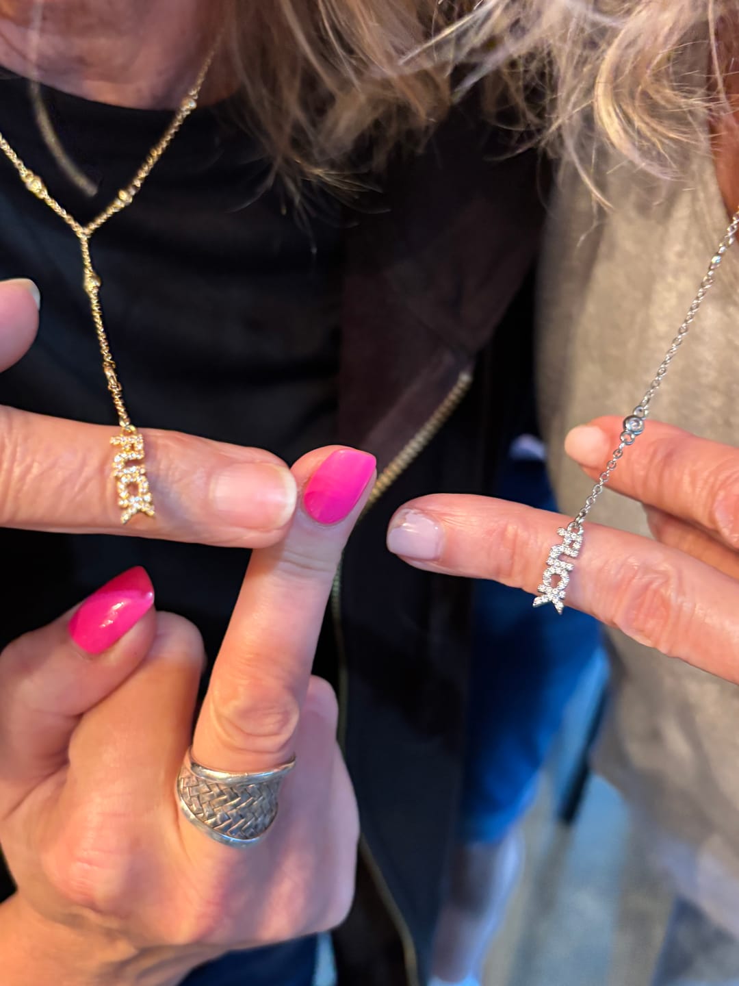 Customer photo review of Fuck Necklace