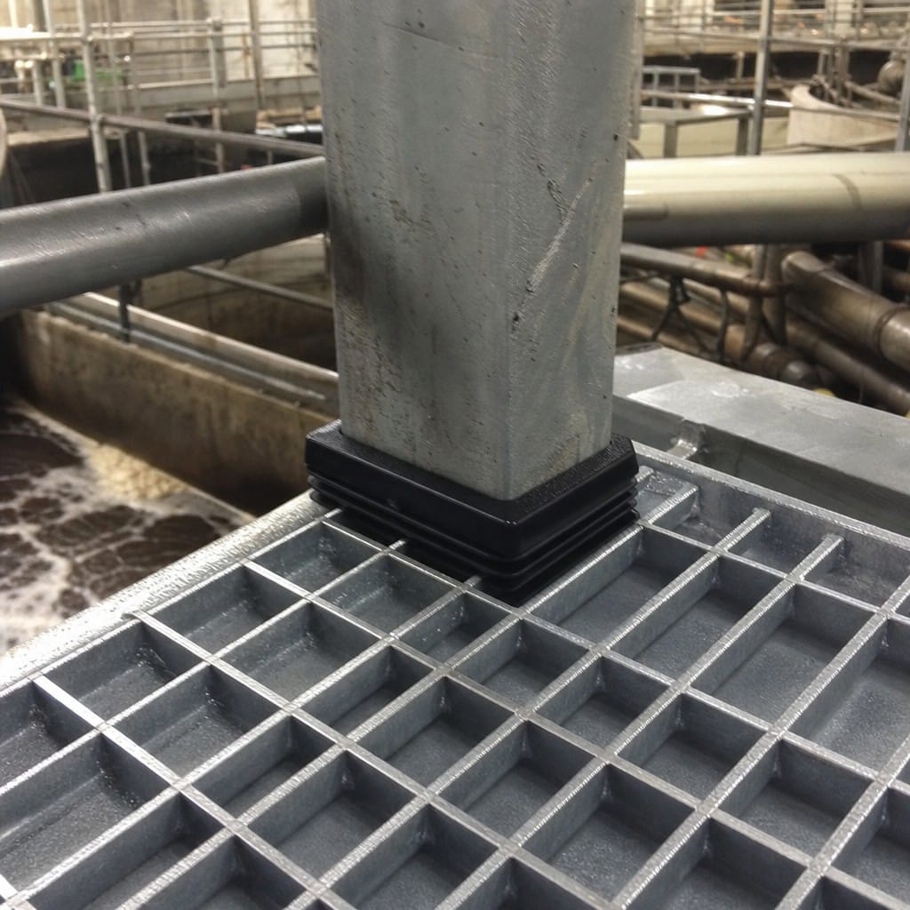 Customer photo review of Grating Feet Insert 500mm Spacing for Mesh Grating