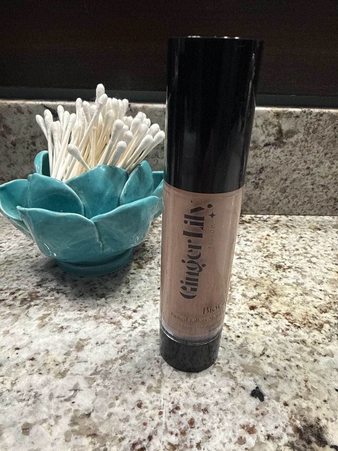 Customer photo review of BioGlow Tinted Tallow Foundation - Moisturizer with Mineral Sun Protection