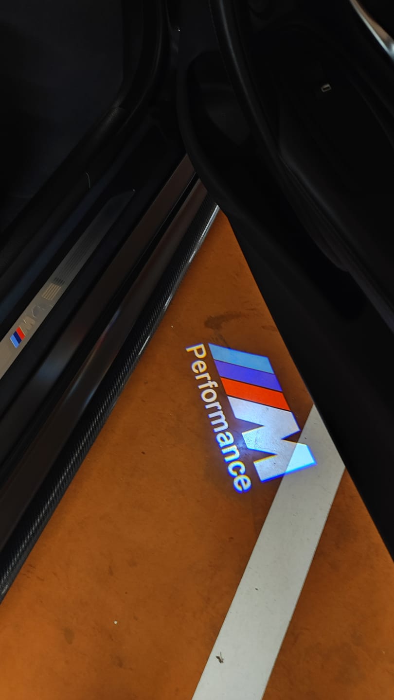 Customer photo review of BMW F SERIES DOOR LIGHTS