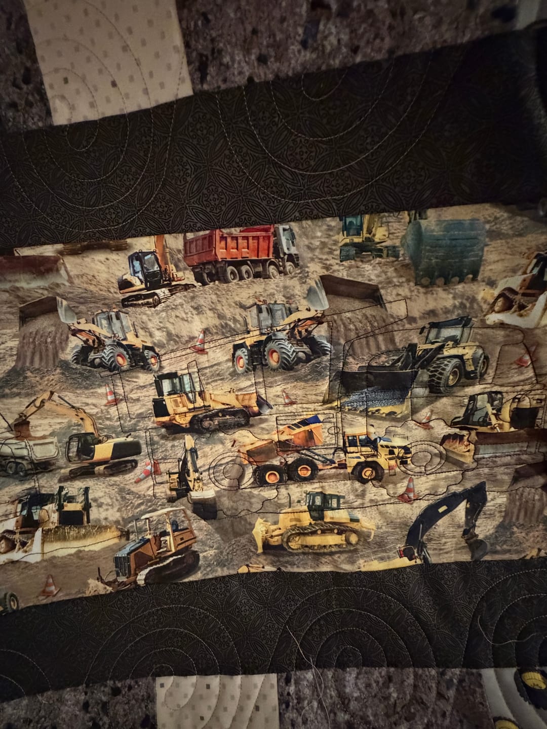 Customer photo review of Caterpillar® Fabric Collection - Rocks Tan