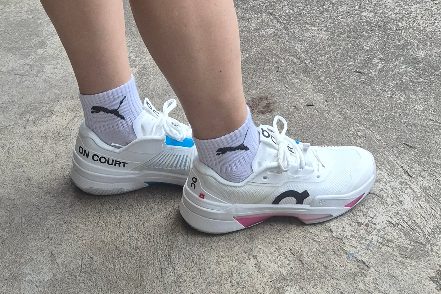 Customer photo review of Roger Pro Fire White | Pink - RFW