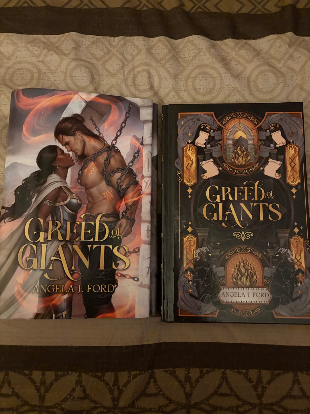 Customer photo review of Greed of Giants