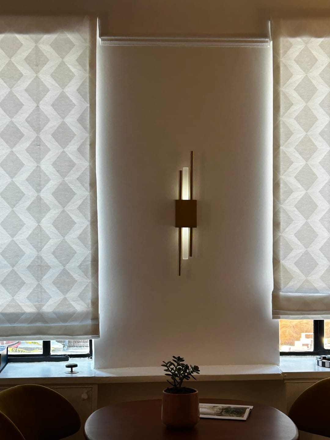 Customer photo review of AMBIO Battery Sconce •  Gold