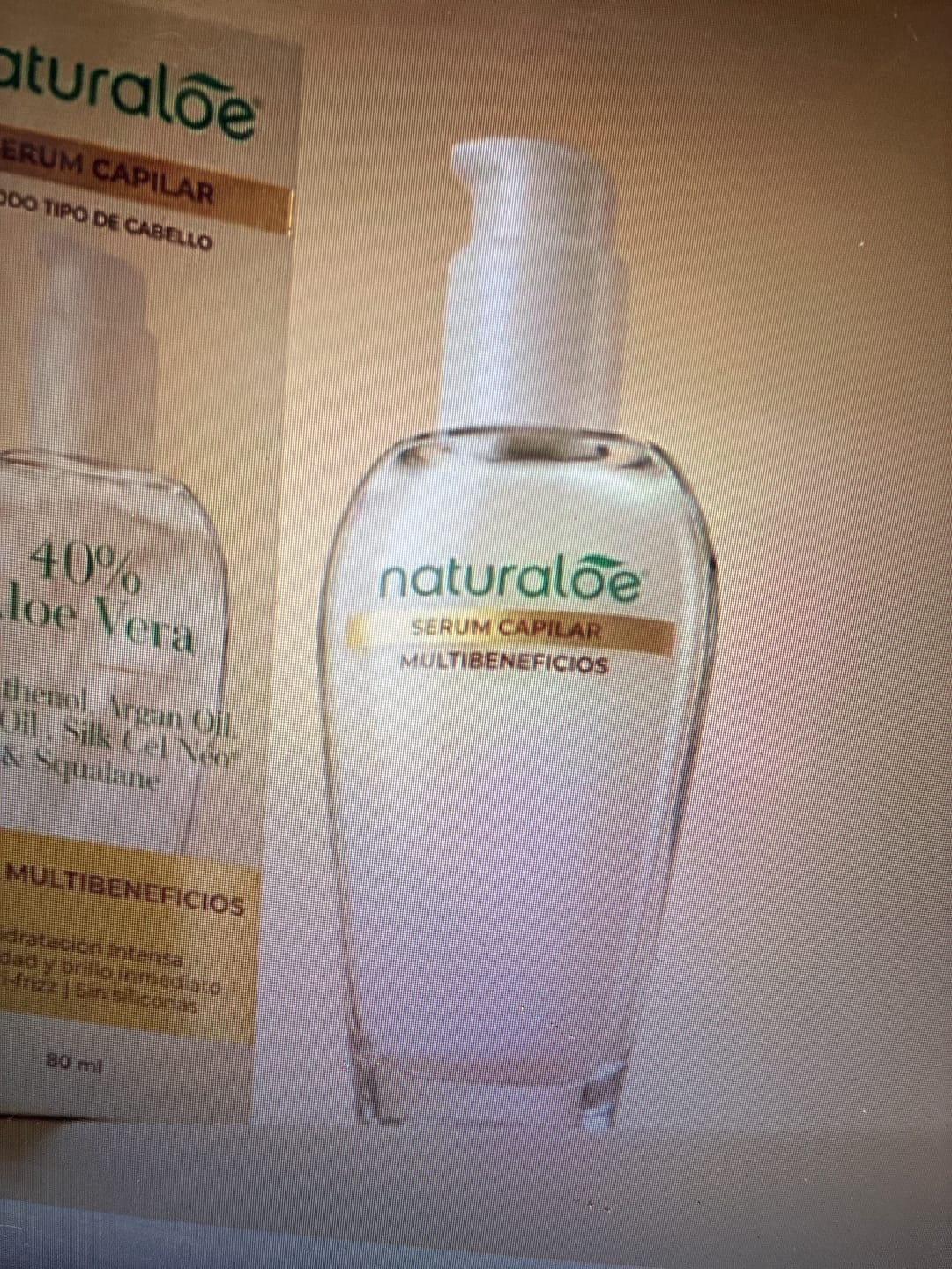 Customer photo review of Serum Capilar Multibeneficios 50Ml