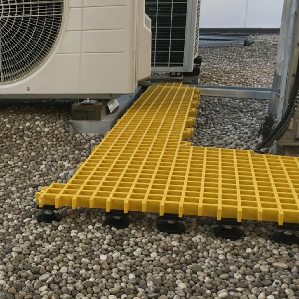 Customer photo review of Elevated Grating Feet Square Mesh 10-25mm 25-70mm Height
