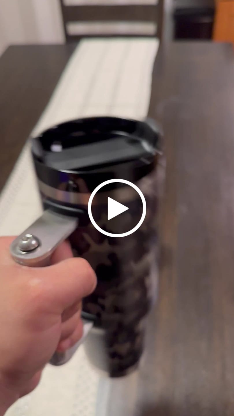 Customer video review of HEAVY* Tumbler