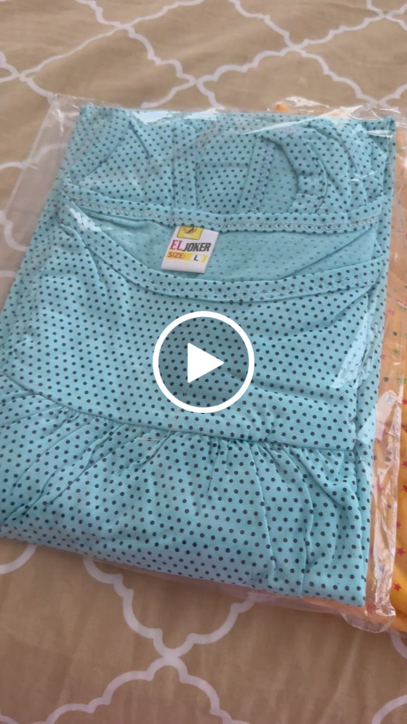 Customer video review of قميص حريمي كت Stars