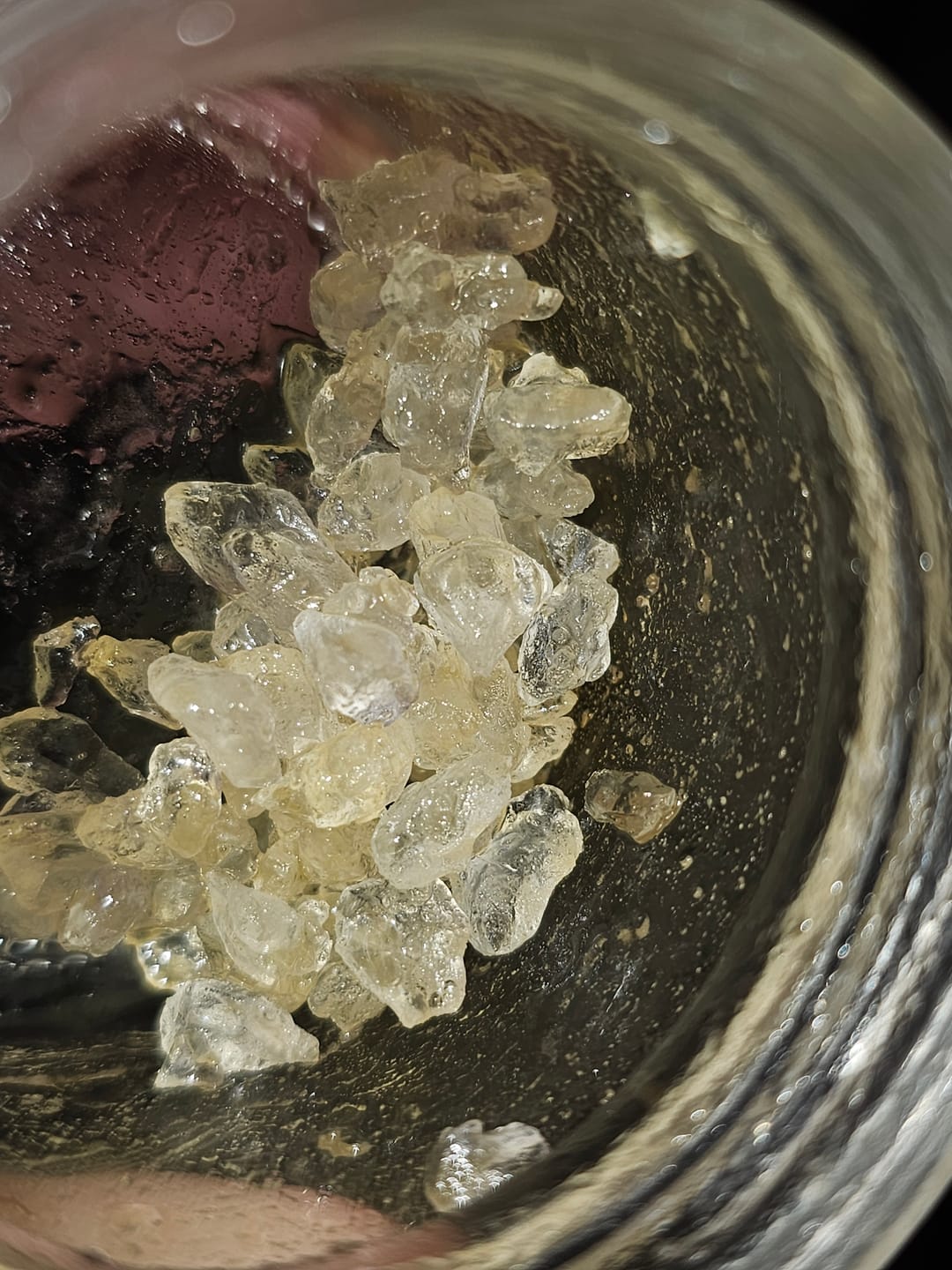 Customer photo review of Amnesia | Live Resin Diamonds