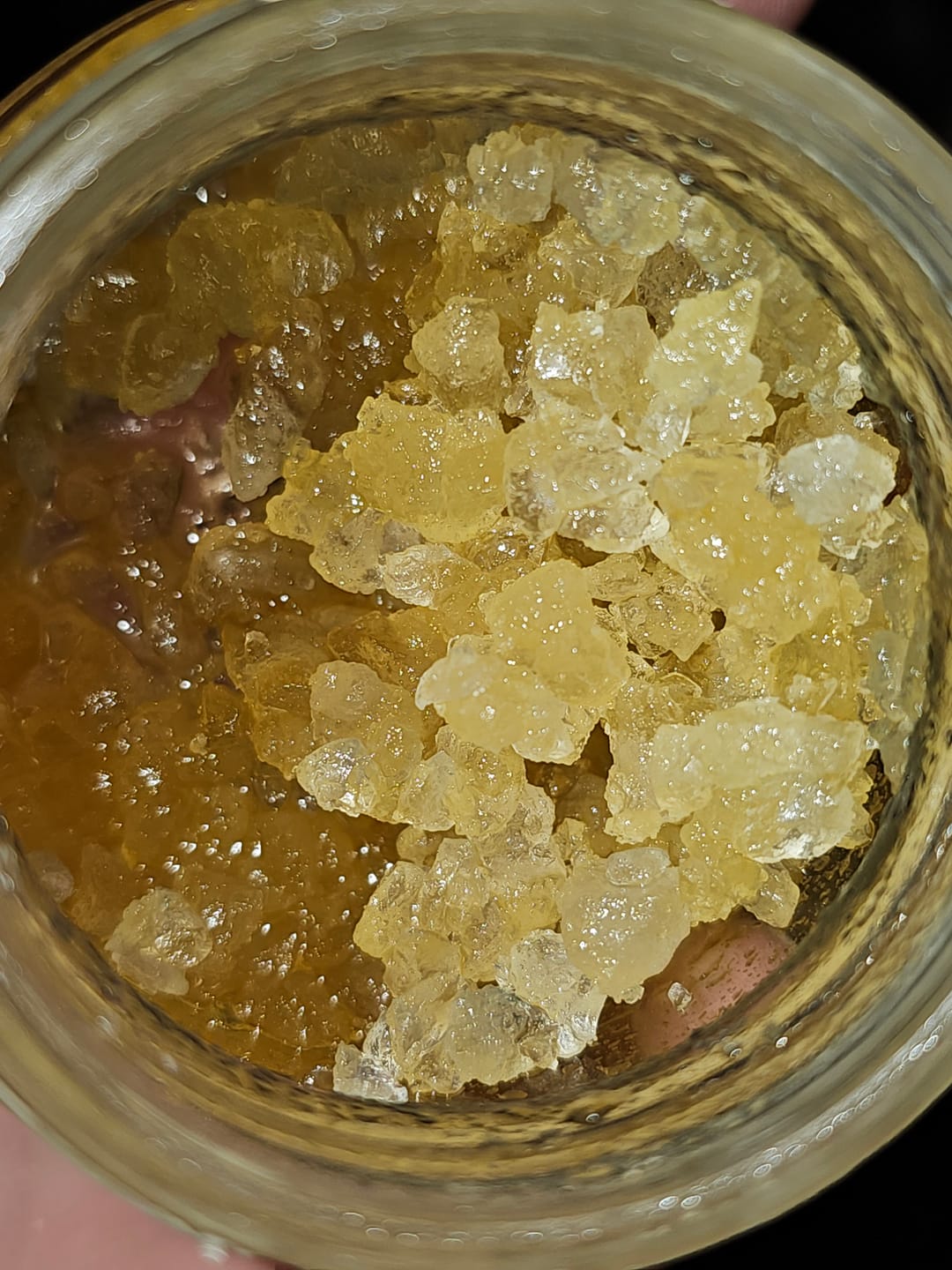 Customer photo review of Lemon Cherry Gelato | Live Resin Diamonds
