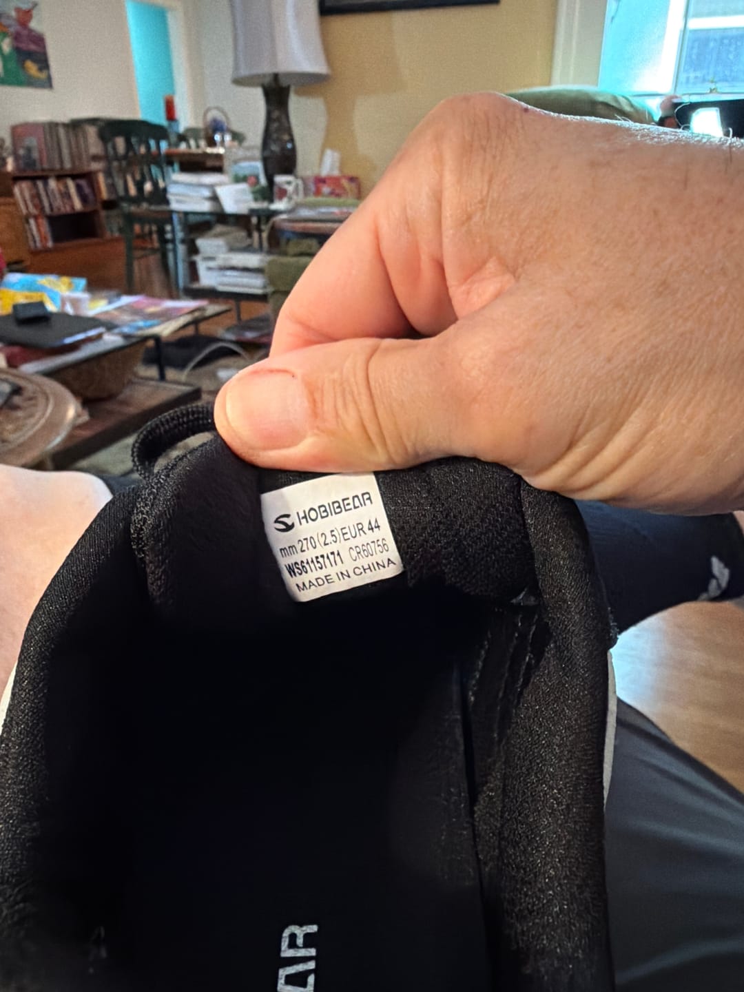Customer photo review of Hareball - Wide Toe Sneakers