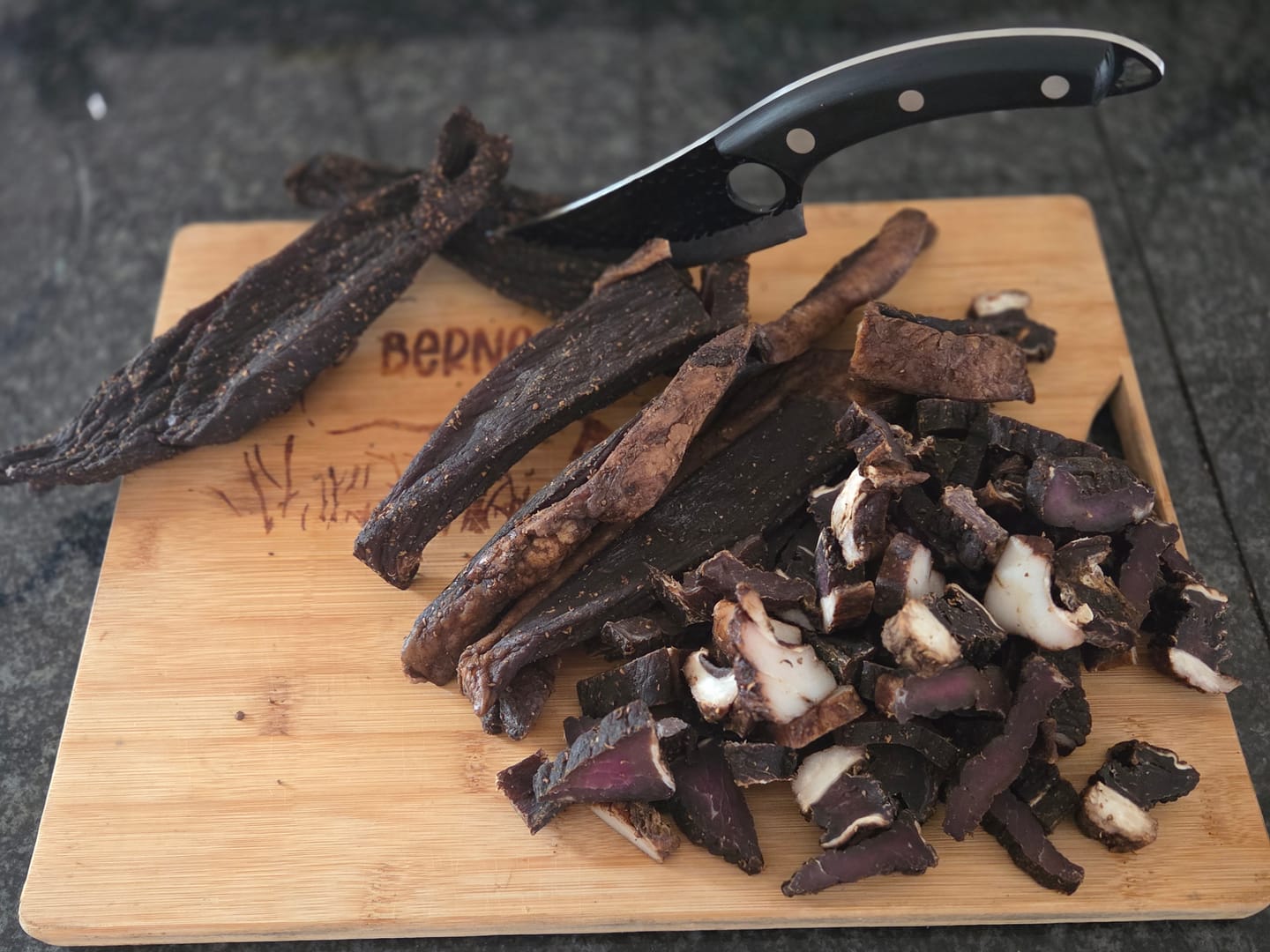 Customer photo review of BRAAIPLANK™ "BEENLEM" HAMMER FORGED BONING KNIFE