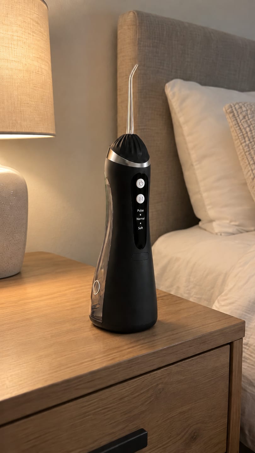 Customer photo review of Flossora Water Flosser