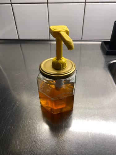 Customer photo review of Flytande honung 500 g – Svensk honung direkt från biodlare