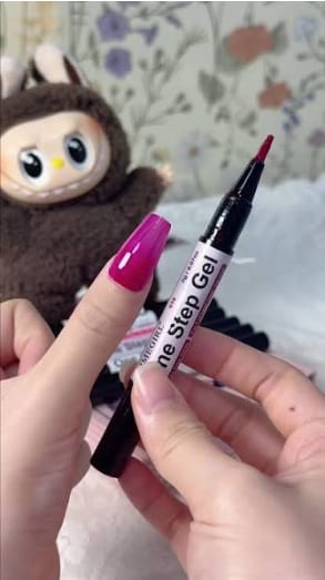 Customer photo review of Kit de Gel para Uñas 3 en 1