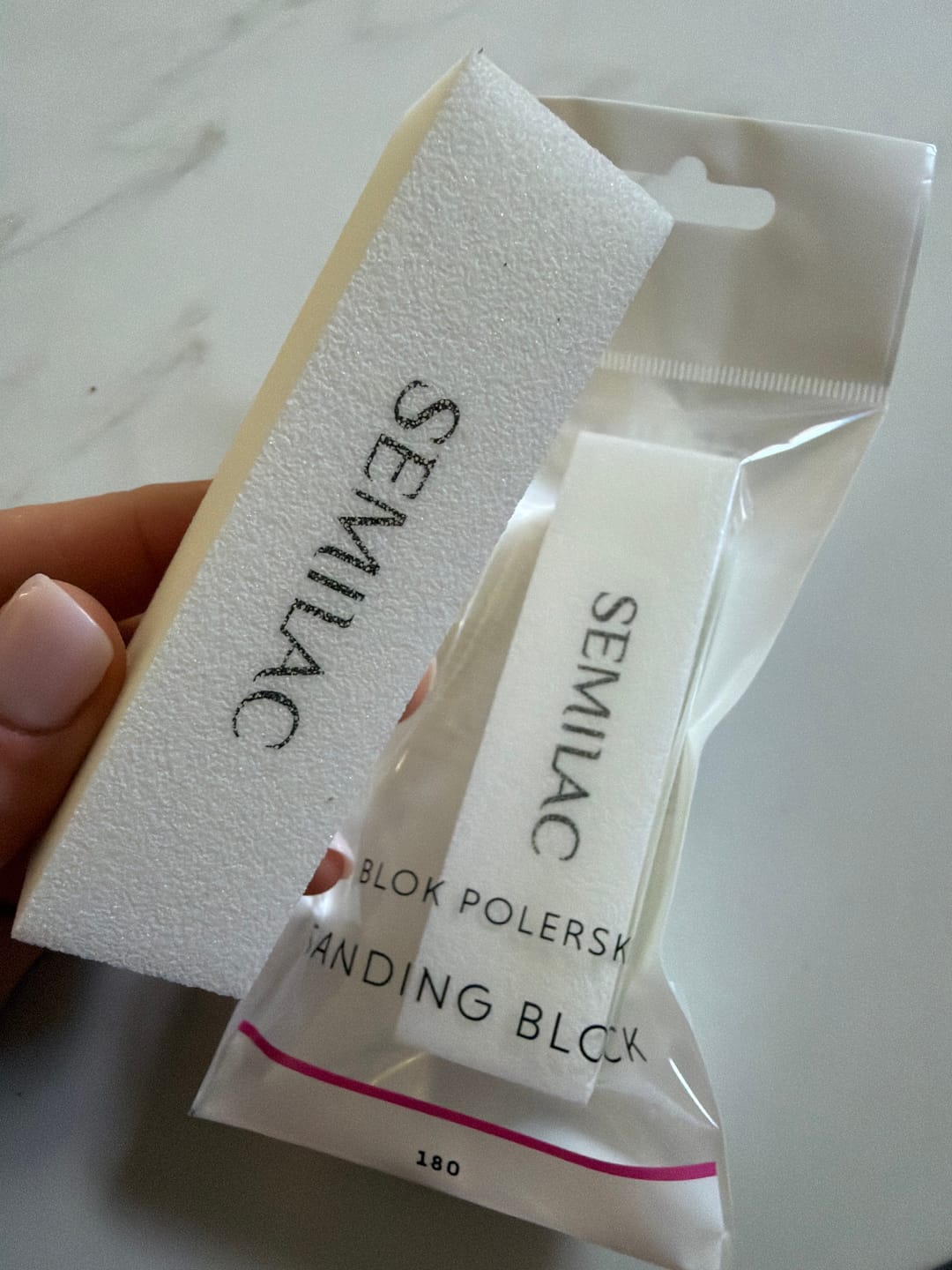 Customer photo review of Semilac Sanding Block File/Buffer