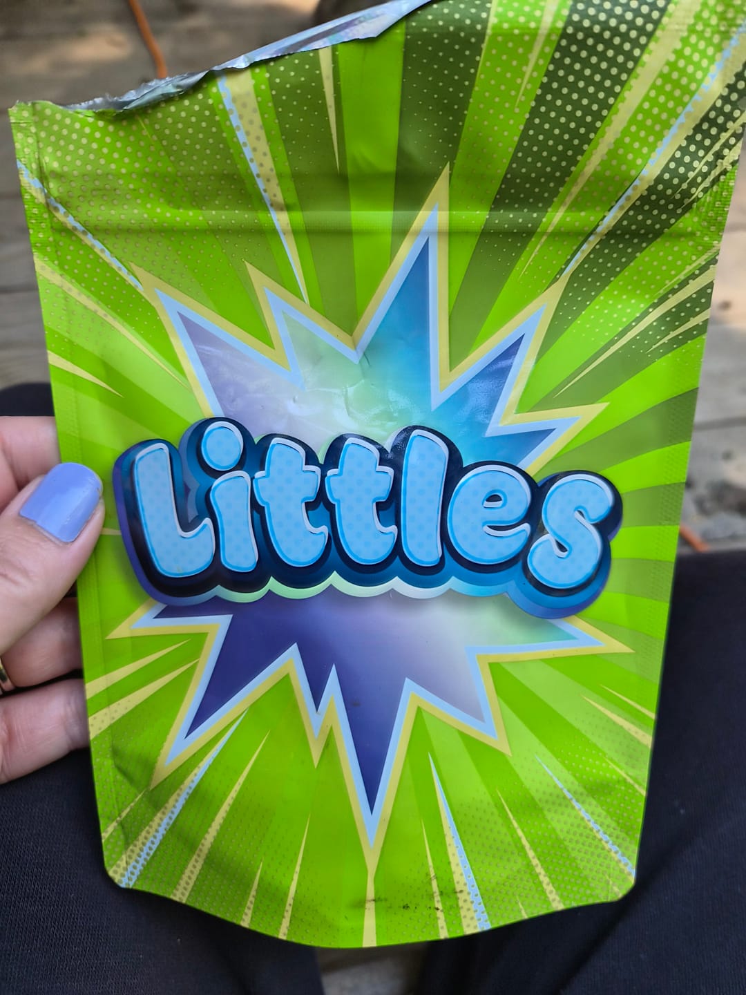 Customer photo review of LITTLES BRAND - Peanut Butter Cup - 14 Grams Littles - Indica