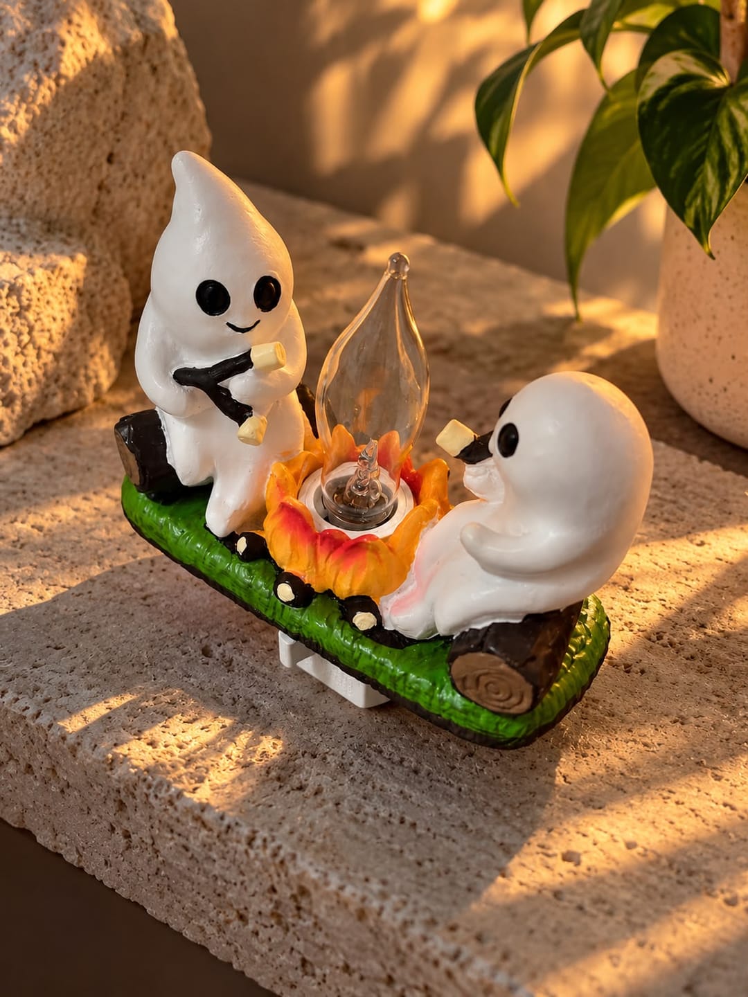 Customer photo review of Ghost Campfire Night Light™